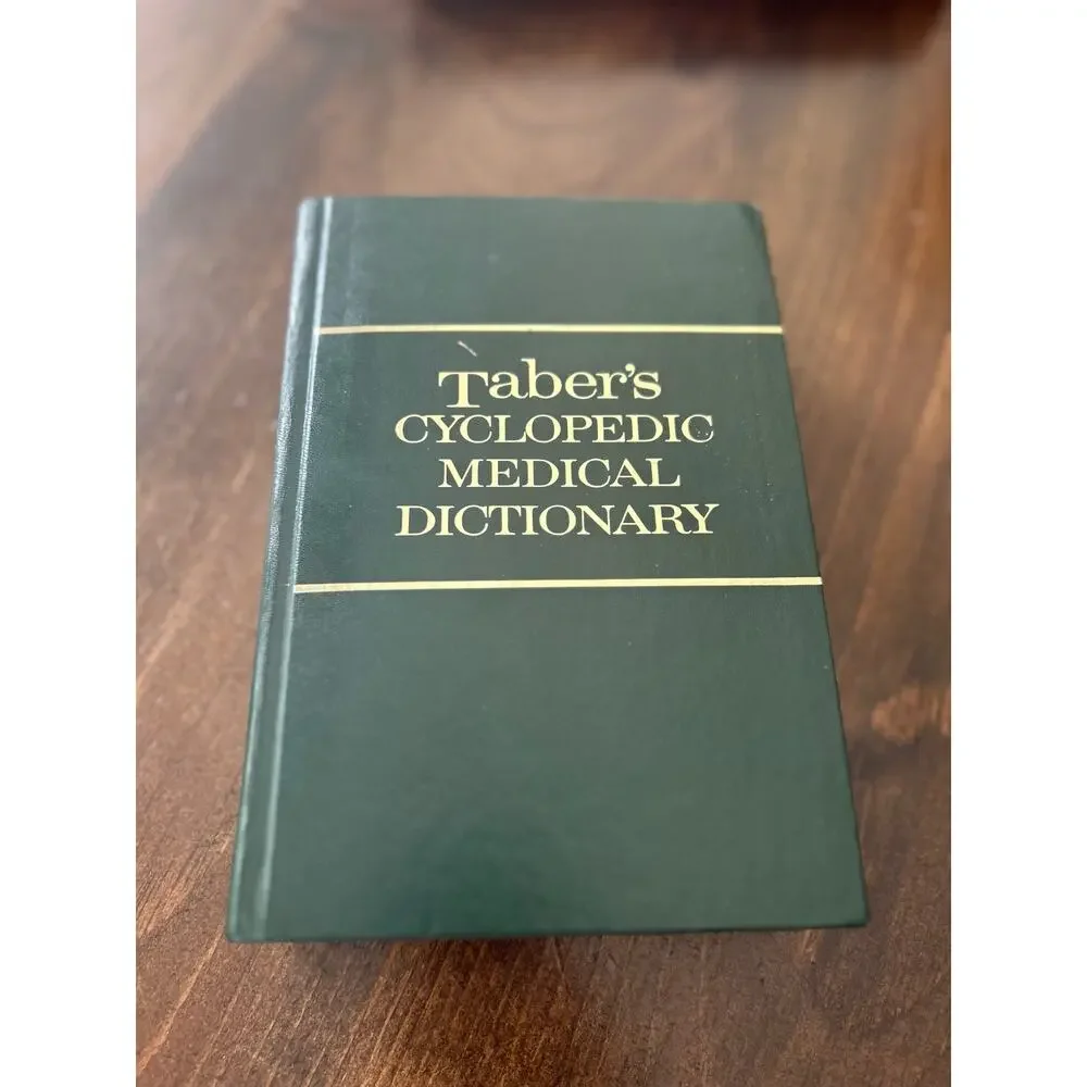 Taber's Cyclopedic Medical Dictionary 14th Edition Vintage Philadelphia‎ Doctor